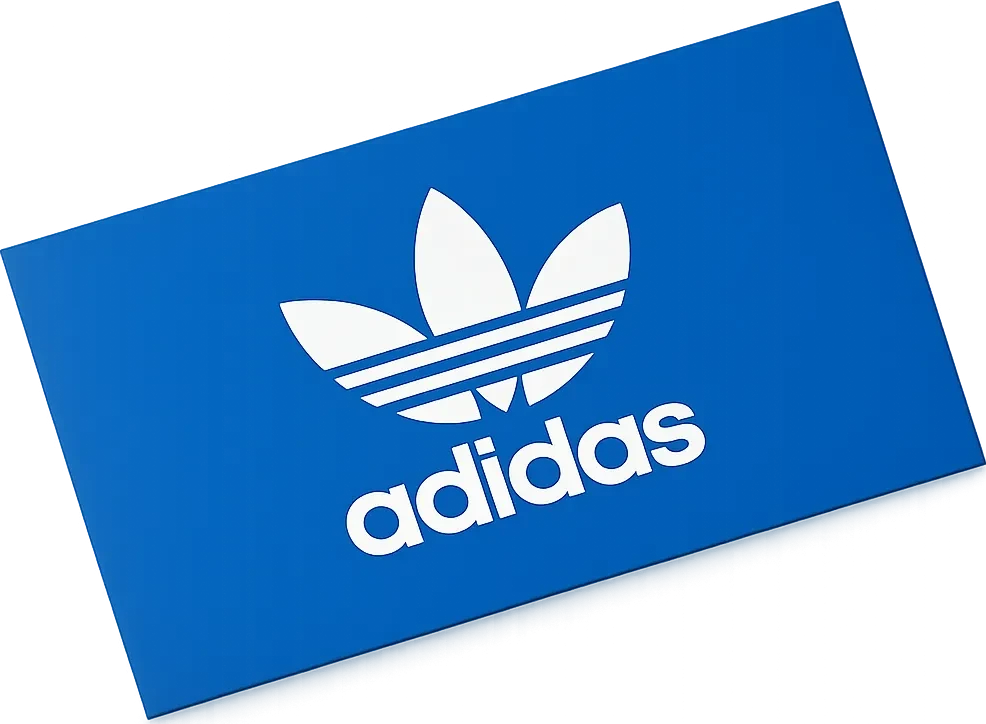 Etiqueta de Cartón de Tenis Adidas