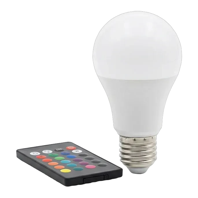 Foco LED de Colores con Control
