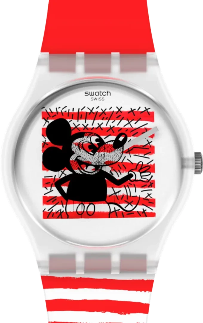 Swatch × Keith Haring Mickey Marinière
