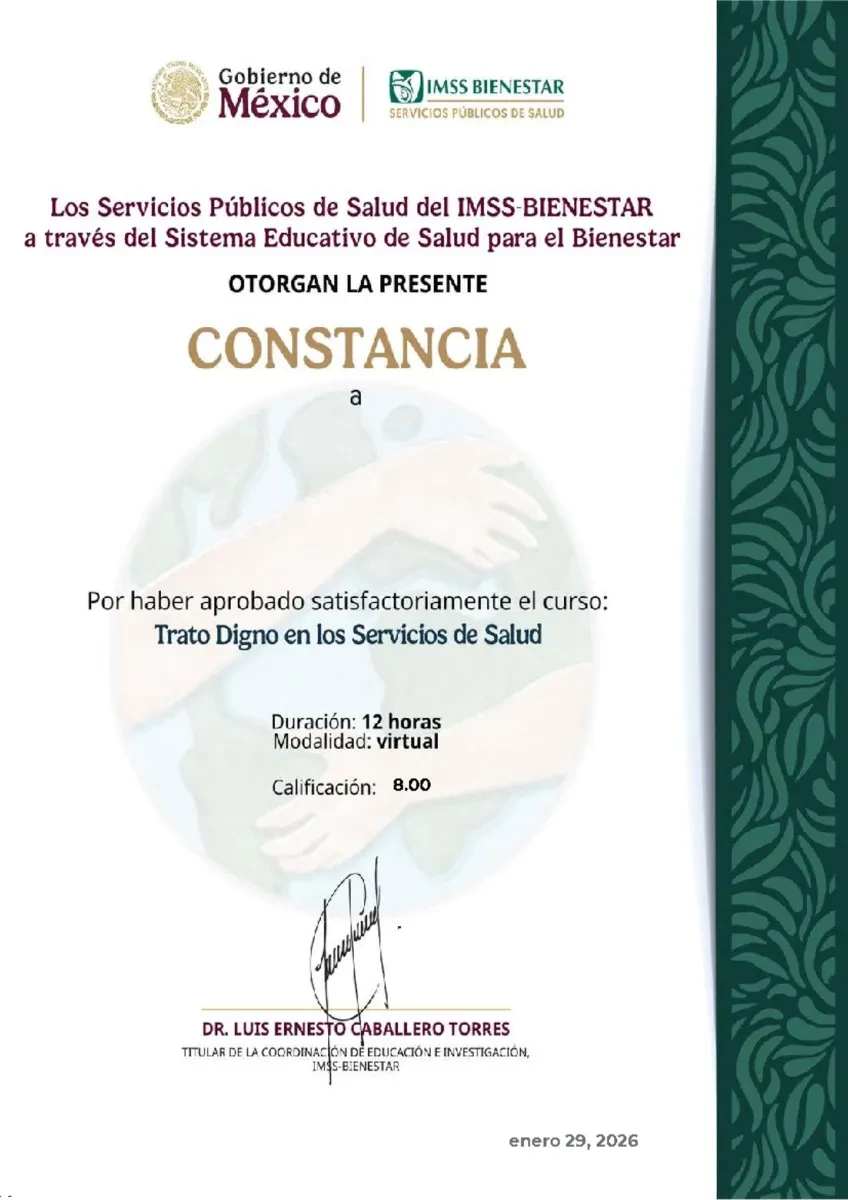 Constancia IMSS