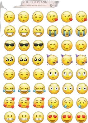 Stickers de Emojis (planilla)