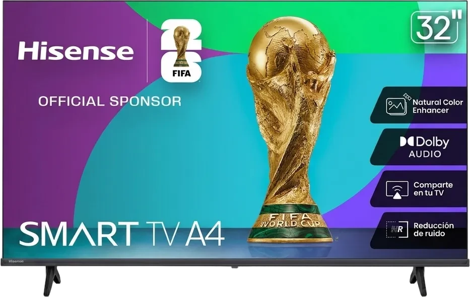 Pantalla Hisense 32" (la del cuarto)