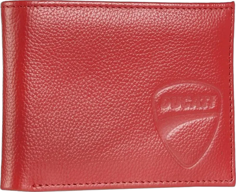 Cartera Ducati Roja de Piel