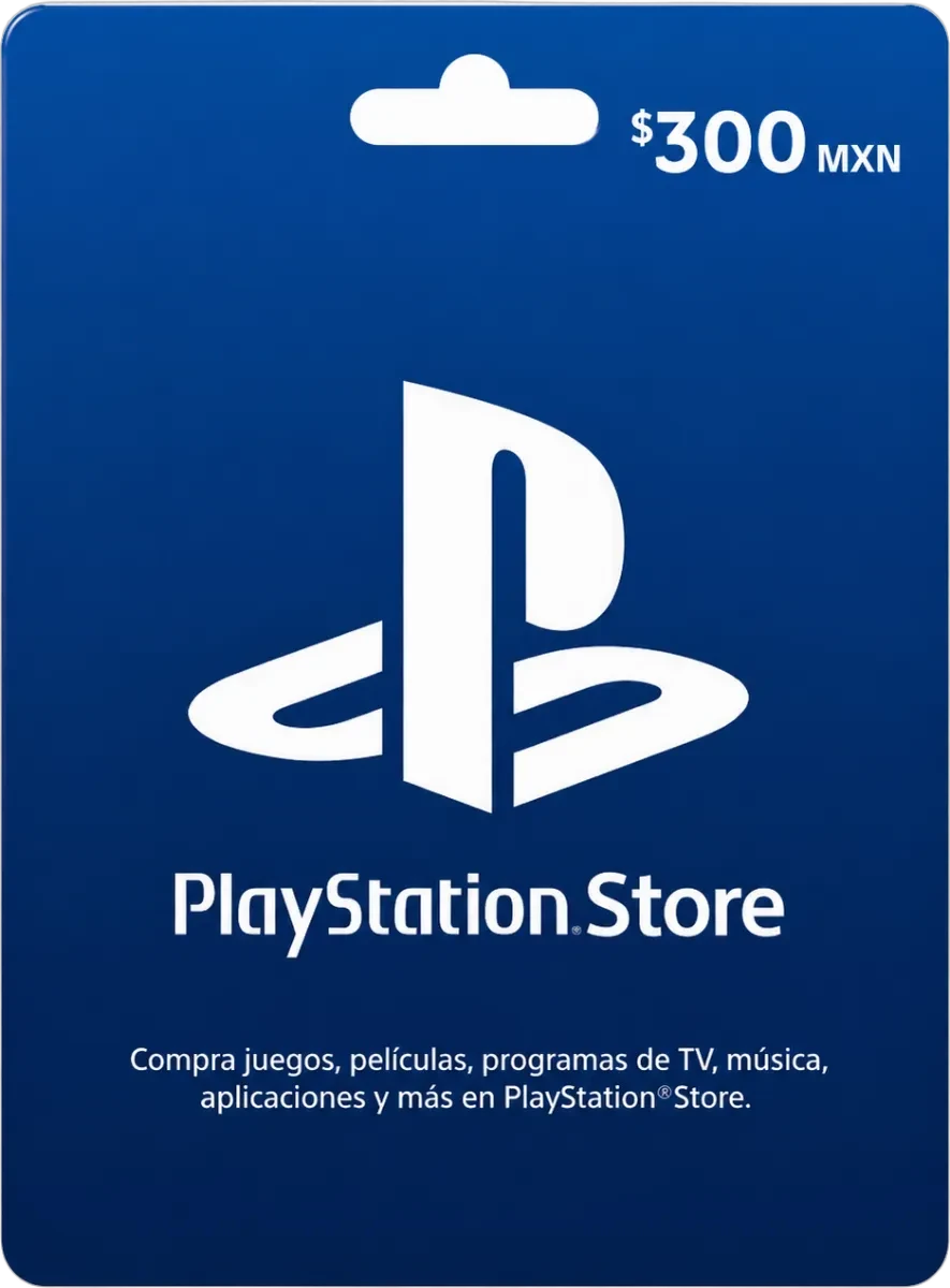 Tarjeta PlayStation Store $300