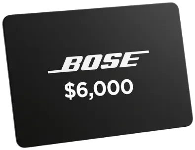 Vale Bose $6K