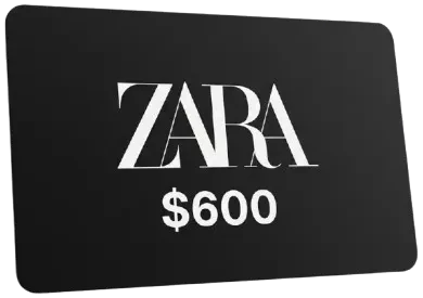 Vale Zara $600