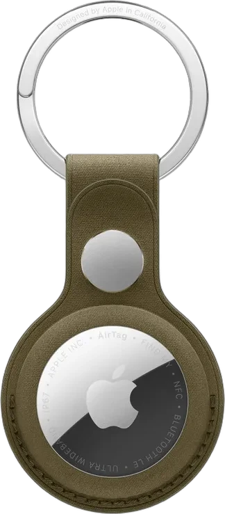 Llavero de FineWoven para AirTag