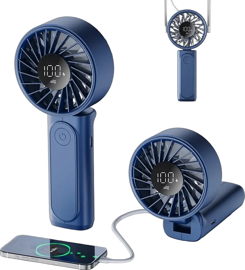 Ventilador de Mano Recargable
