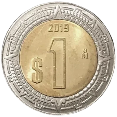 $1 en efectivo