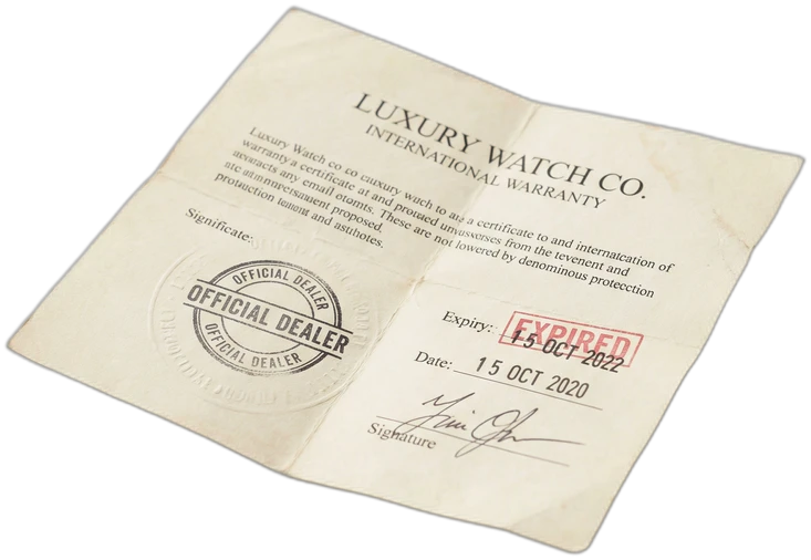 Garantía Vencida