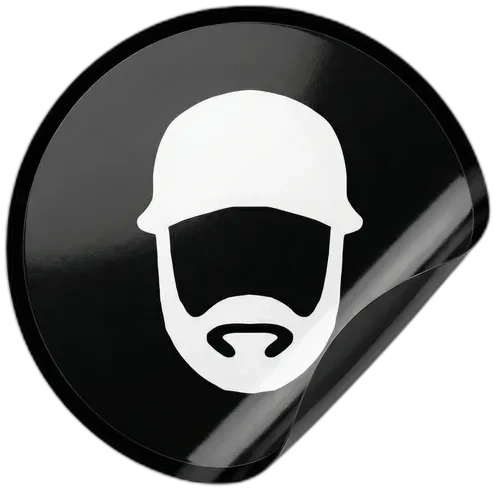 Mini Sticker Barbas Hats