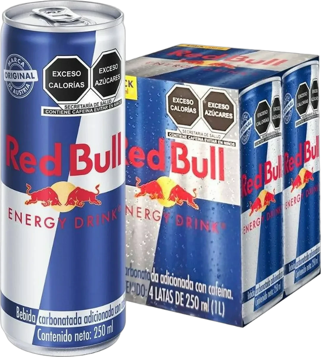 Red Bull 4 Latas 250 ml