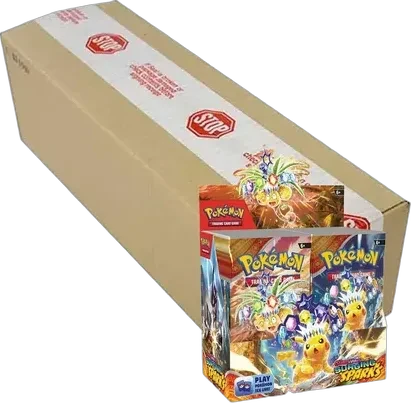 Surging Sparks Booster Box Case 6 cajas selladas