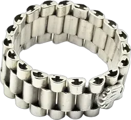 Anillo Tejido Rolex Plata 925