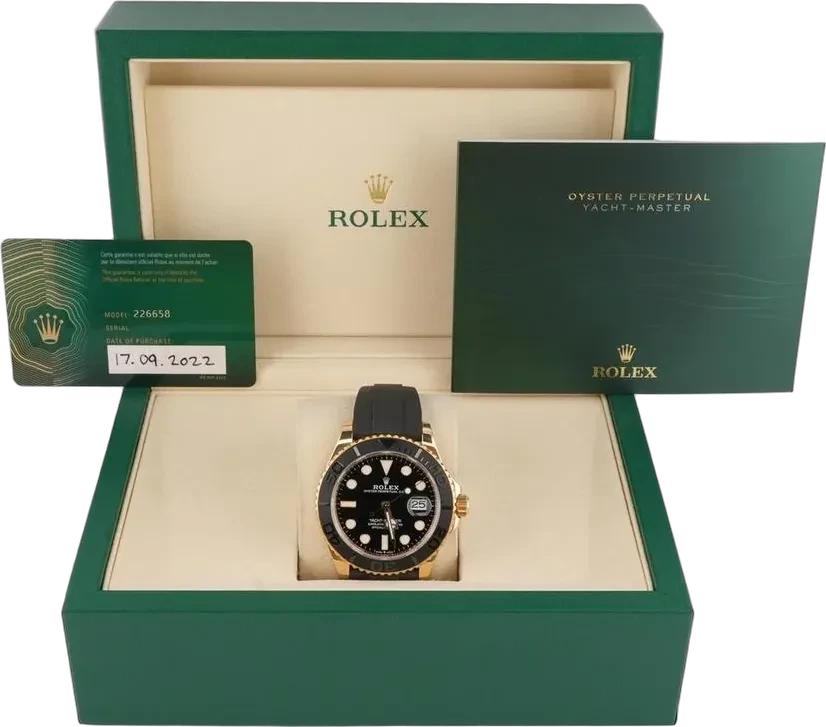 Caja Rolex Verde con Certificado