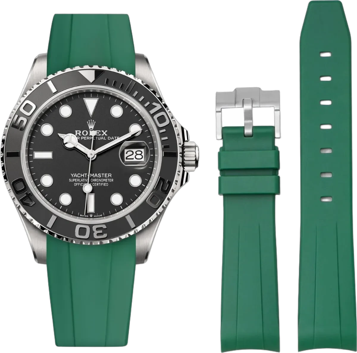 Correa Rolex Yacht-Master Verde