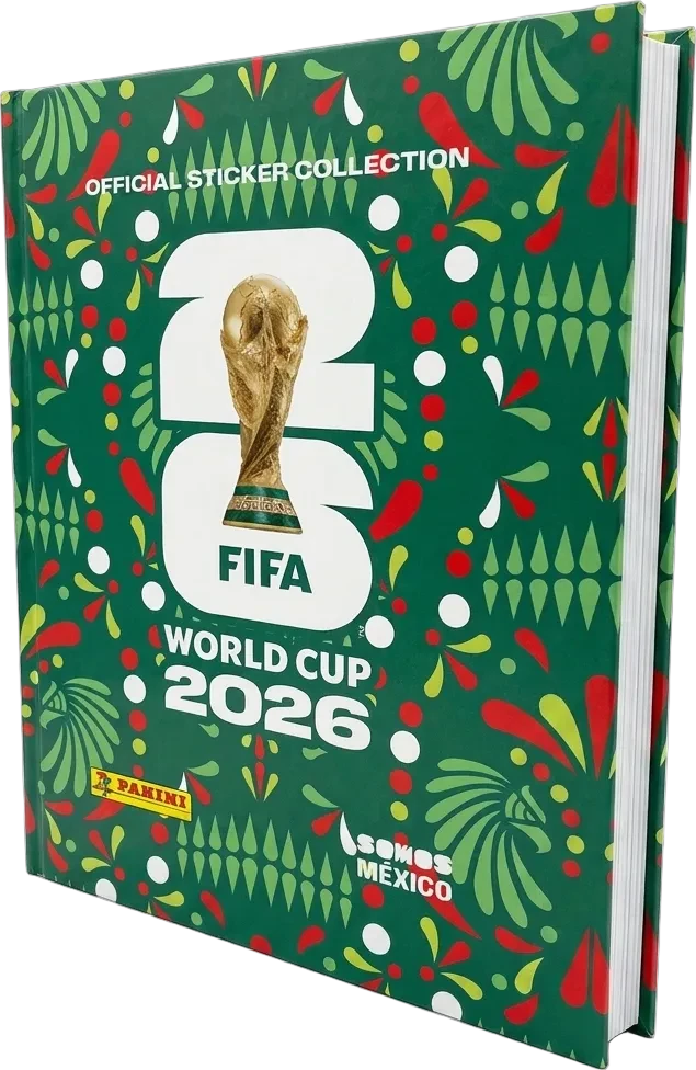 Álbum Panini Mundial 2026 Pasta Dura