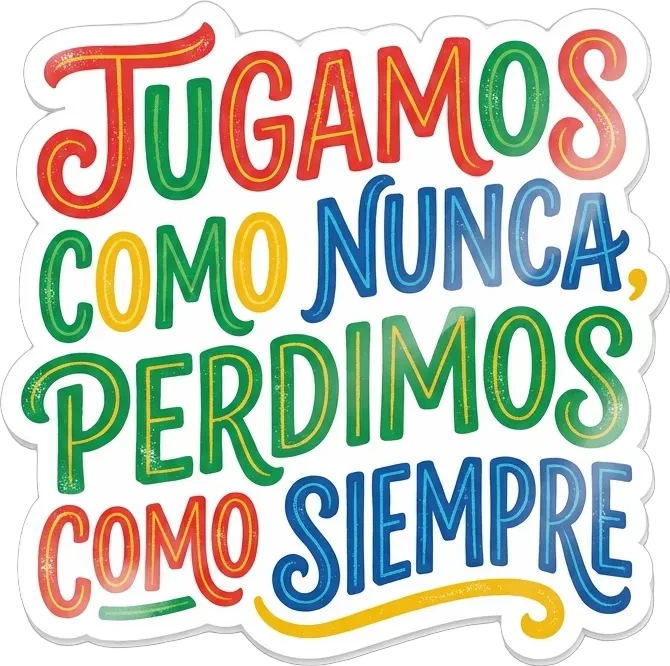 Jugamos Como Nunca, Perdimos Como Siempre