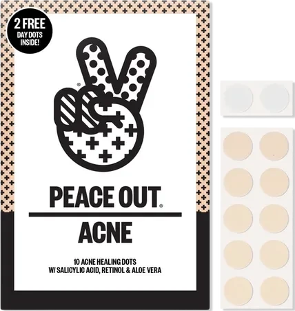 Peace Out Salicylic Acid Acne Day Dots 20 parches