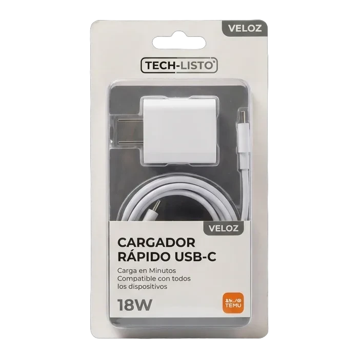 Cargador Rápido USB-C