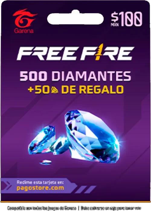 Diamantes Free Fire paquete grande