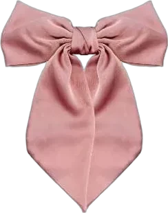Moño de satén coquette