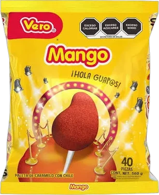 Paleta Vero Mango con chile
