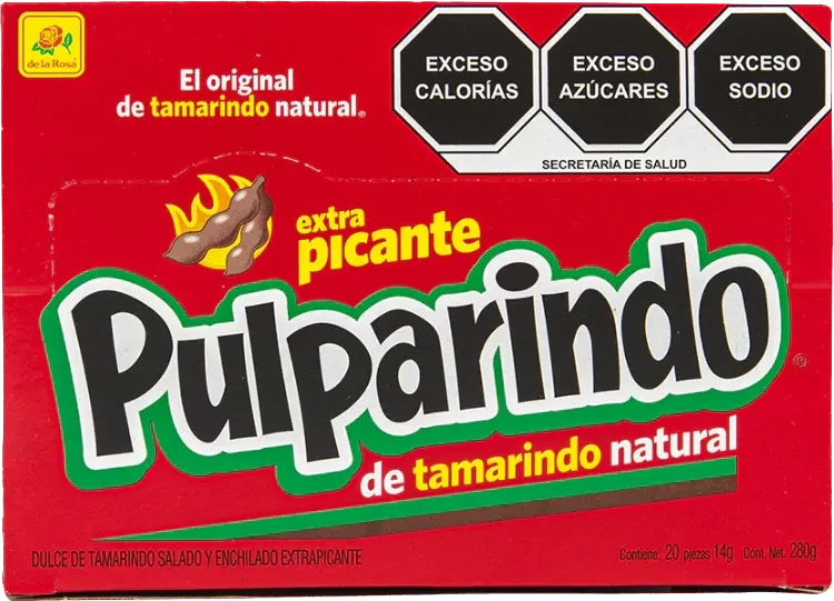 Pulparindo de la Rosa enchilado