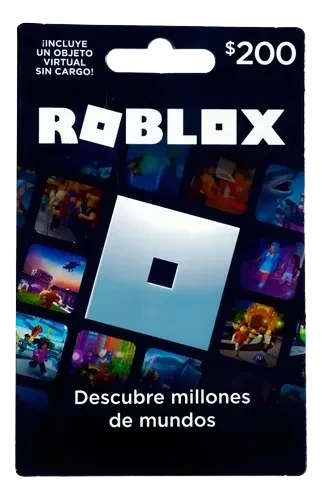 Tarjeta Roblox $200