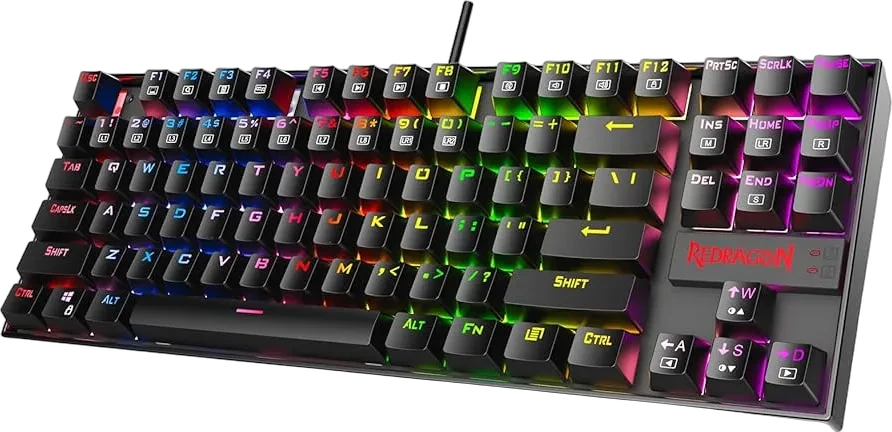 Teclado Gamer Redragon Kumara K552 RGB