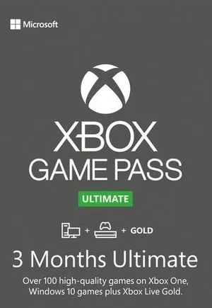 Xbox Game Pass Ultimate 3 meses